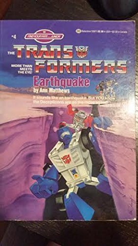 The Transformers: Earthquake (Find Your Fate Junior #4) (9780345330710) by Matthews, Ann