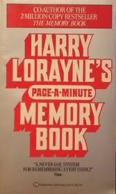 Beispielbild fr Harry Lorayne's Page-A-Minute Memory Book zum Verkauf von ThriftBooks-Dallas