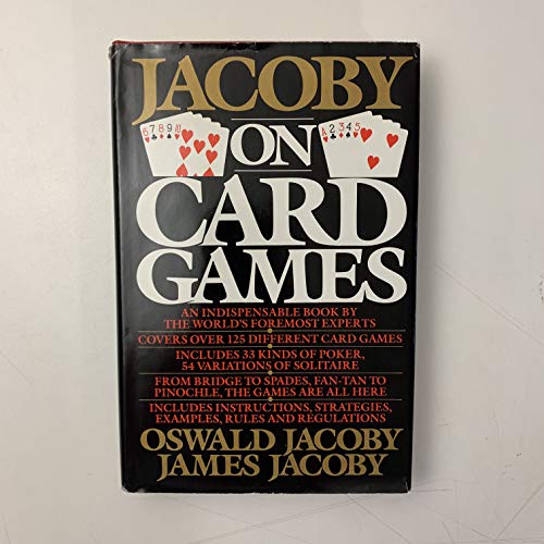 Stock image for Jacoby on Card Games for sale by Wonder Book