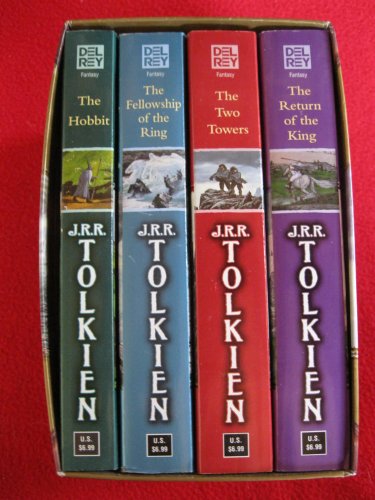 Stock image for J.R.R. Tolkien: The Hobbit and the Complete Lord of the Rings, the Fellowship of the Ring, the Two Towers, the Return of the King/Boxed Set for sale by Revaluation Books