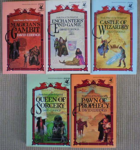 Imagen de archivo de The Belgariad Set, Books 1-5: Pawn of Prophecy, Queen of Sorcery, Magician's Gambit, Castle of Wizardry, & Enchanter's End Game a la venta por Blindpig Books