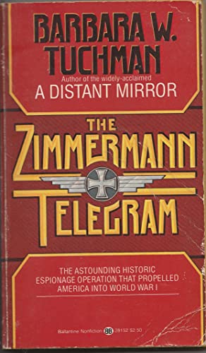 Beispielbild fr Zimmermann Telegram zum Verkauf von Better World Books