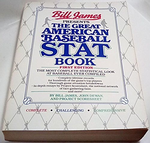 Imagen de archivo de Bill James' Great American Baseball Stat Book 1987 a la venta por Better World Books