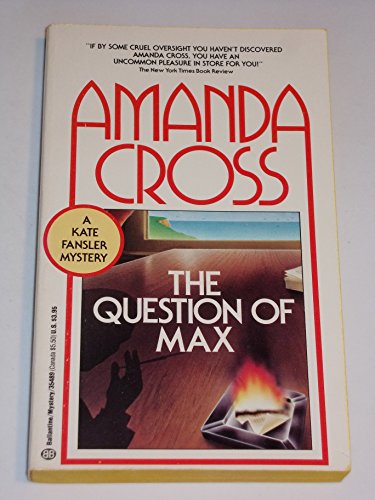 Imagen de archivo de The Question of Max a la venta por Better World Books