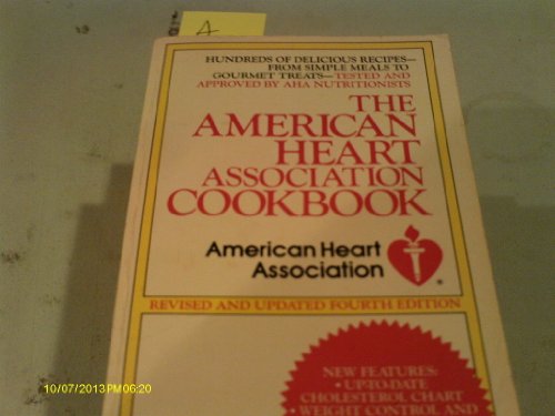 Stock image for American Heart Association Cookbook for sale by Bearly Read Books
