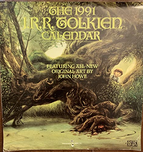 Stock image for The 1991 J.R.R. Tolkein Calendar Featuring All-New Original Art By John Howe for sale by Three Geese in Flight Celtic Books