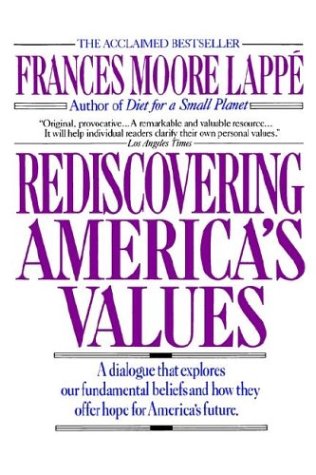 Beispielbild fr Rediscovering America's Values zum Verkauf von Wonder Book