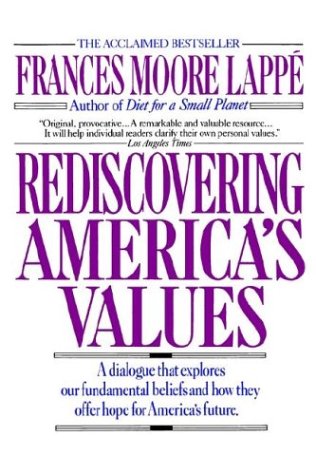 Imagen de archivo de Rediscovering America's Values a la venta por Wonder Book