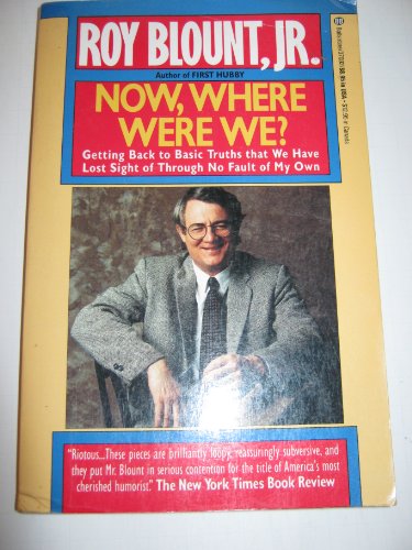 Stock image for Now, Where Were We? for sale by Better World Books: West