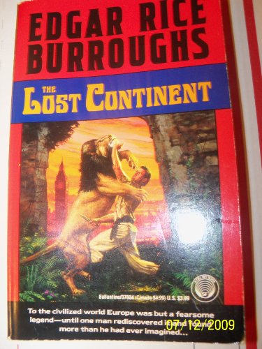 Beispielbild fr The Lost Continent zum Verkauf von Wonder Book