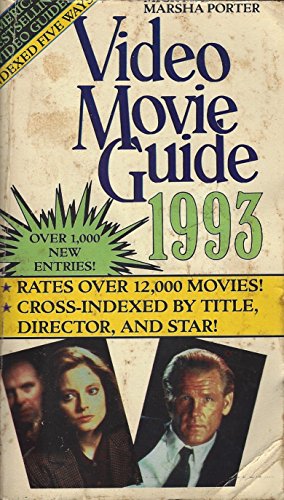 Imagen de archivo de Video Movie Guide 1993 a la venta por Keeper of the Page