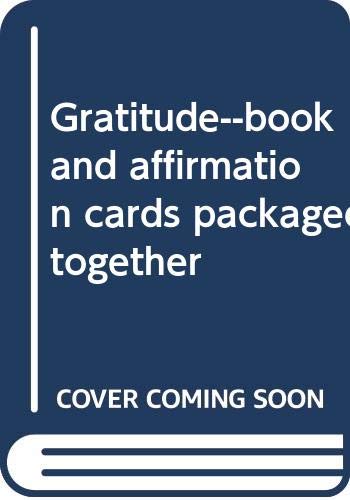 9780345381262: Gratitude--book and affirmation cards packaged together