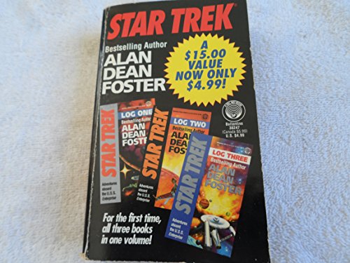 Imagen de archivo de Star Trek Log One/Log Two/Log Three a la venta por Half Price Books Inc.