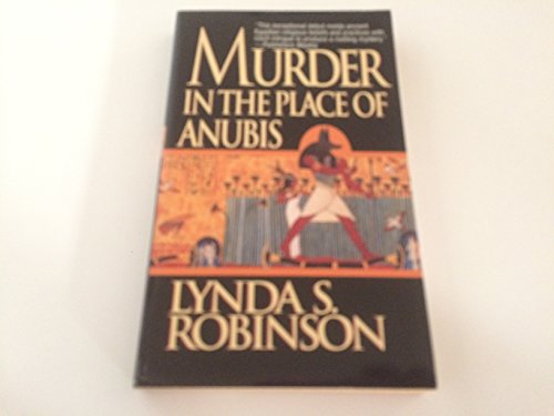 Beispielbild fr Murder in the Place of Anubis zum Verkauf von Better World Books
