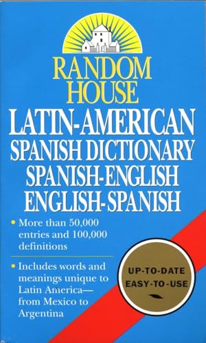 Imagen de archivo de Latin- American Spanish Dictionary: Spanish-English, English-Spanish a la venta por SecondSale