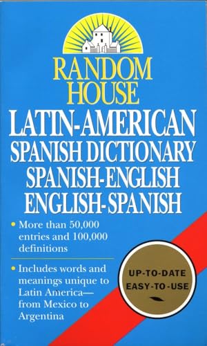 Stock image for Random House Latin-American Spanish Dictionary : Spanish-English, English-Spanish for sale by Better World Books