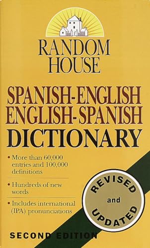 Beispielbild fr Random House Spanish-English English-Spanish Dictionary zum Verkauf von HPB-Diamond