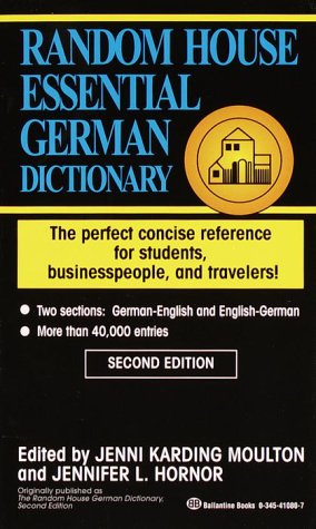 Stock image for Essential German Dictionary for sale by Better World Books: West