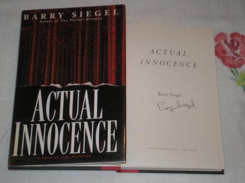 Imagen de archivo de ACTUAL INNOCENCE a la venta por Joe Staats, Bookseller