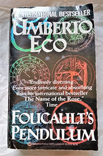 Imagen de archivo de Foucaults Pendulum a la venta por Firefly Bookstore