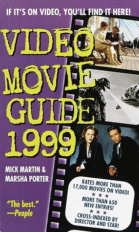 Beispielbild fr Video Movie Guide 1999 zum Verkauf von Better World Books