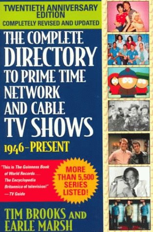 9780345429230: The Complete Directory to Prime Time Network and Cable TV Shows: 1946-present