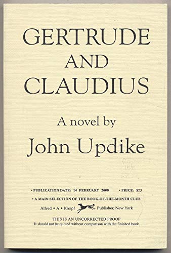 Stock image for gertrude and claudius for sale by Half Price Books Inc.