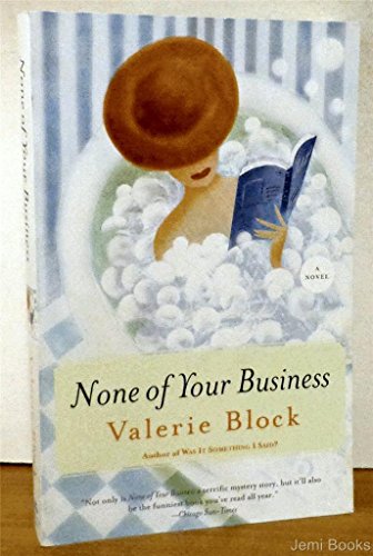 Imagen de archivo de None of Your Business a la venta por Wonder Book