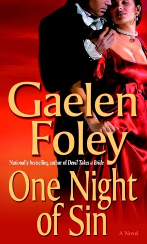Beispielbild fr One Night of Sin: A Novel (Knight Miscellany) zum Verkauf von Wonder Book