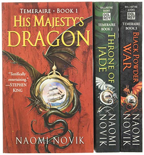 Stock image for His Majestys Dragon: Book 1 / Throne of Jade: Book 2 / Black Powder War: Book 3 (Temeraire Box Set) for sale by Goodwill
