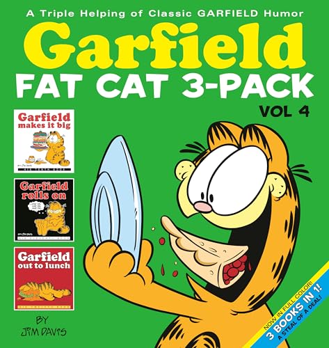 Stock image for Garfield Fat Cat 3-Pack #4: Garfield Makes It Big / Garfield Rolls on / Garfield Out to Lunch for sale by WorldofBooks
