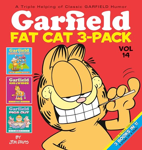 Beispielbild fr Garfield Fat Cat: Garfield Survival of the Fattest/ Garfield Older and Wider/ Garfield Pigs Out: Vol 14 zum Verkauf von Revaluation Books