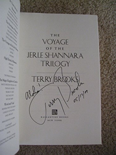 Stock image for The Voyage of the Jerle Shannara Trilogy (Antrax / Morgawr / Ilse Witch) for sale by Bookmonger.Ltd