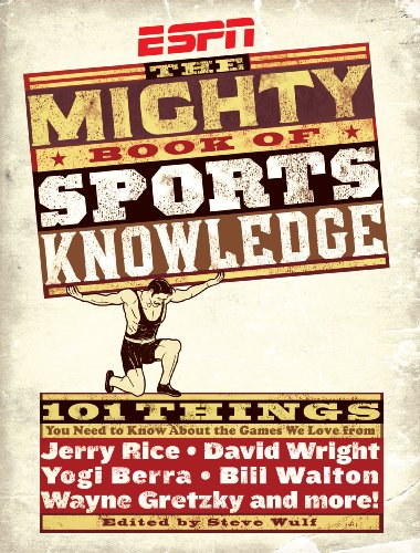 Imagen de archivo de ESPN: The Mighty Book of Sports Knowledge a la venta por SecondSale