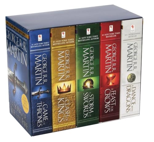 borde hogar Es barato Game of Thrones 5-copy boxed set (George R. R. Martin Song of Ice and Fire  Series): A Song of Ice and Fire 1-5 de Martin, George R. R. | medimops