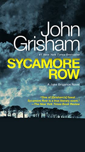 Stock image for Sycamore Row (The Jake Brigance) for sale by Your Online Bookstore