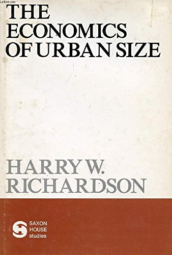 Stock image for The Economics of Urban Size for sale by Karen Wickliff - Books