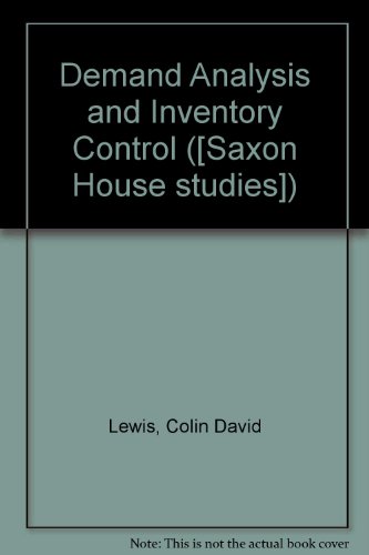 Stock image for Demand analysis and inventory control for sale by Hammer Mountain Book Halls, ABAA