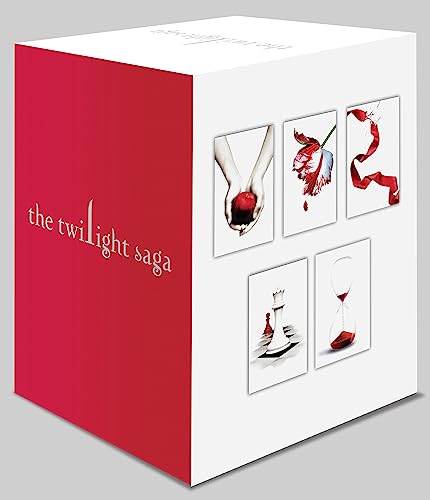 Imagen de archivo de Twilight Saga 5 Book Set (White Cover) a la venta por Byrd Books