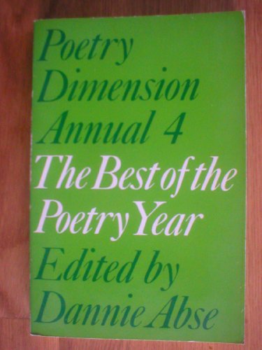 9780349100104: Poetry Dimension Annual: No. 2 (Abacus Books)