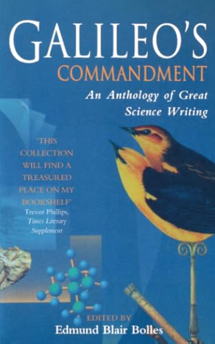 Beispielbild fr GALILEO'S COMMANDENT: An Anthology of Great Science Writing zum Verkauf von Russ States
