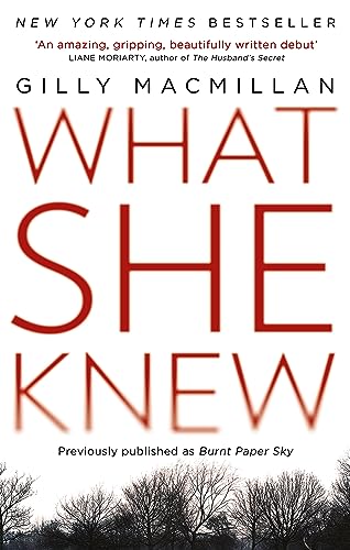 Beispielbild fr What She Knew zum Verkauf von SecondSale