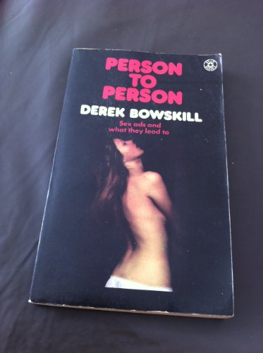 9780352300034: Person to Person: A Survey of the Intimate Personal Confrontation Business