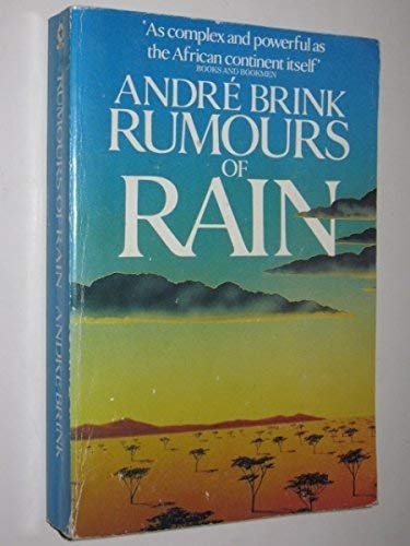 Rumours of Rain (9780352305916) by AndrÃ© P. Brink