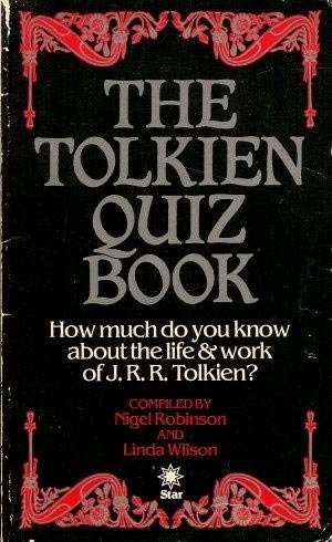 Stock image for Tolkien Quiz Book for sale by WorldofBooks