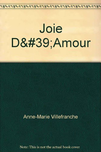 Beispielbild fr Joie D'Amour zum Verkauf von ThriftBooks-Atlanta
