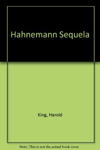 Stock image for Hahnemann Sequela for sale by WorldofBooks