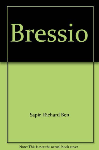 Stock image for Bressio for sale by WorldofBooks