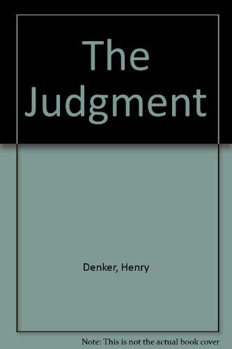 9780352320230: The Judgement