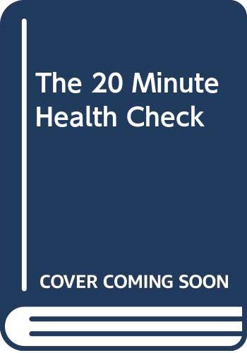 Imagen de archivo de 20 Minute Health Check a la venta por Better World Books Ltd